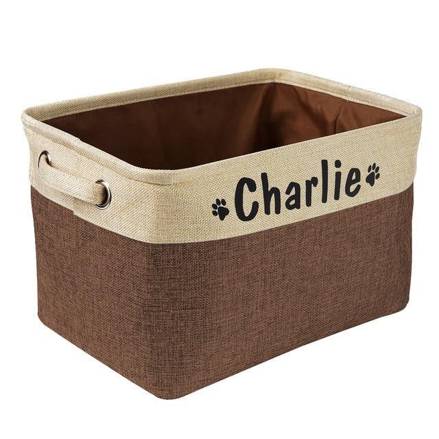 Panier De Rangement Personnalisable Pour Chien / Chat - SmartHarnais™